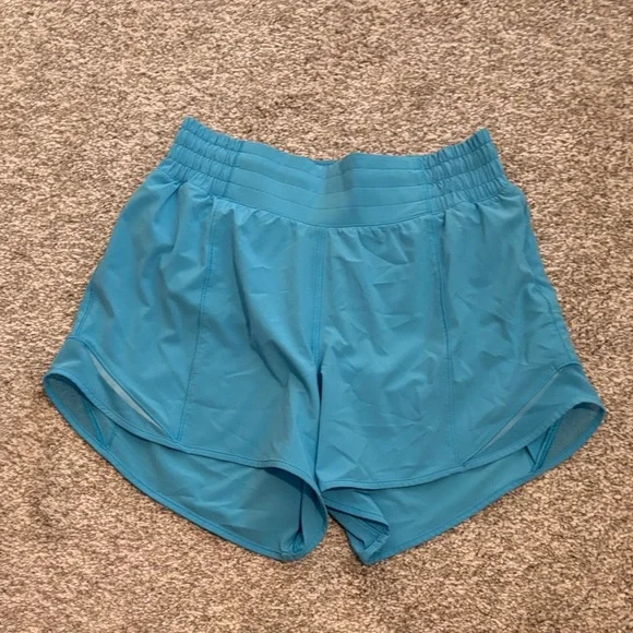 lululemon athletica Turquoise Athletic Shorts - Picture 2 of 3